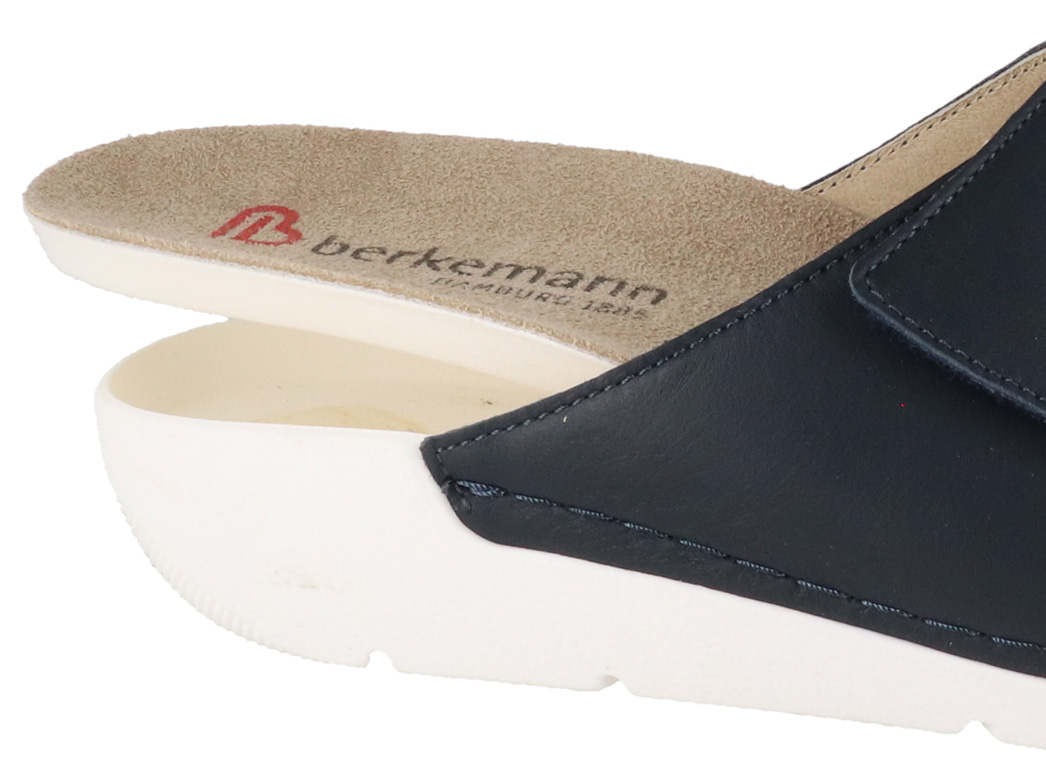 Berkemann Berkoflex Damen Pantolette Selinda Schwarz